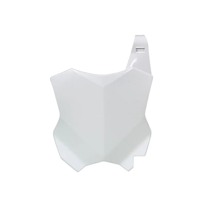 Front number plate Rtech Kawasaki white R-TBKXFBN0016 Rtech Separate plastic parts