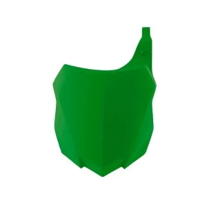 Front number plate Rtech Kawasaki Green R-TBKXFVE0013 Rtech Separate plastic parts