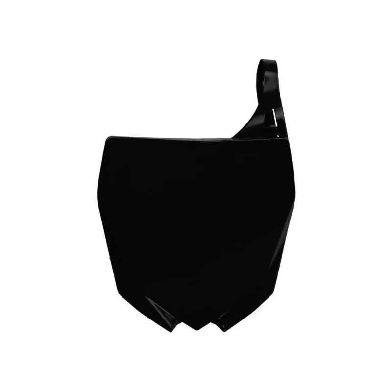 Front number plate Rtech Yamaha black R-TBYZFNR0010 Rtech Separate plastic parts