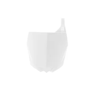 Front number plate Rtech Yamaha white R-TBYZFBN0010 Rtech Separate plastic parts