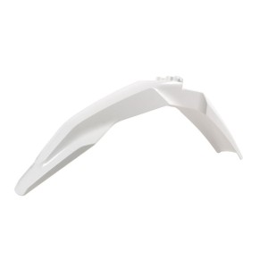 Front fender Rtech Husqvarna white R-PAHSQBN9916 Rtech Separate plastic parts