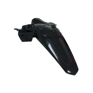 Rear fender Rtech-Yamaha black R-PPYZFNR0018 Rtech Separate plastic parts