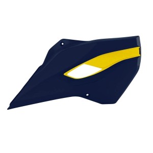 Radiator covers Rtech Husqvarna blue yellow R-CVHSQBLHGQ14 Rtech Separate plastic parts