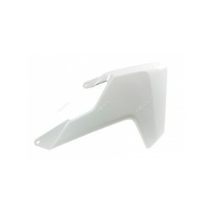 Radiator covers Rtech Husqvarna white R-CVHSQBN0185 Rtech Separate plastic parts