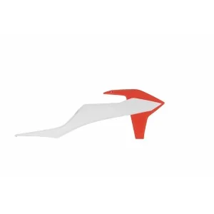 Convogliatori radiatore Racetech Ktm Bianco Arancione R-CVKTMBNAR19