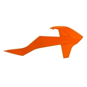 Radiator covers Rtech Ktm Orange R-CVKTMAR0185 Rtech Separate plastic parts