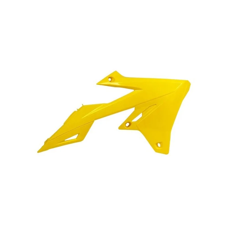 Radiator covers Rtech Suzuki yellow R-CVRMZGI0018 Rtech Separate plastic parts