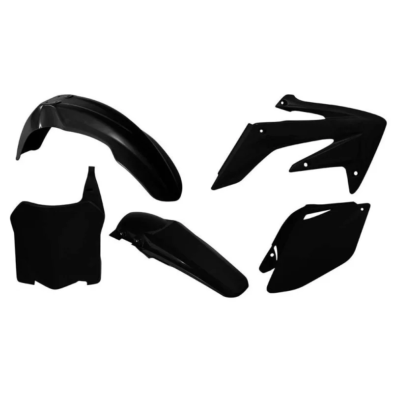 Kit plastiche motocross Racetech Honda nere R-KITCRF-NR0-588