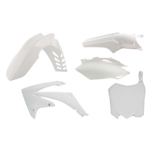 Kit plastiche motocross Racetech Honda bianche R-KITCRF-BN0-513