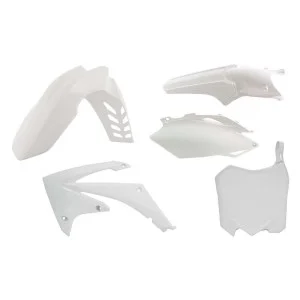 Kit plastiche motocross Racetech Honda bianche R-KITCRF-BN0-513