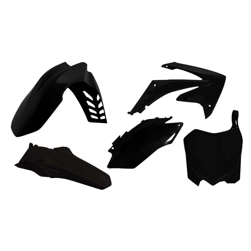 Kit plastiche motocross Racetech Honda nere R-KITCRF-NR0-516