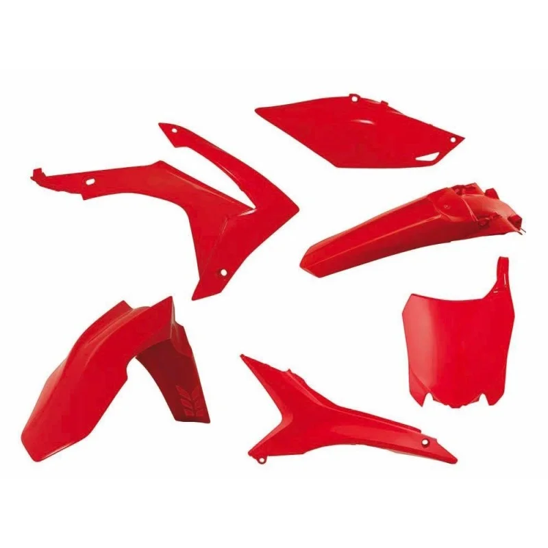 Plastic kit motocross | Honda CRF 250 14-17 CRF 450 13-16 "red" R-KITCRF-RS0-517 Rtech Plastic Kits