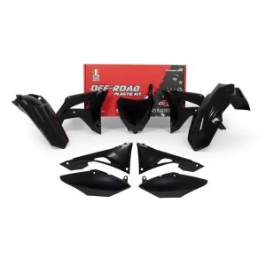 Plastic kit motocross Rtech Honda black R-KITCRF-NR0-599 Rtech Plastic Kits