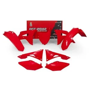 Kit plastiche Rtech Honda rosse | CRF 450 17-20 CRF 250 18-21 R-KITCRF-RS0-599
