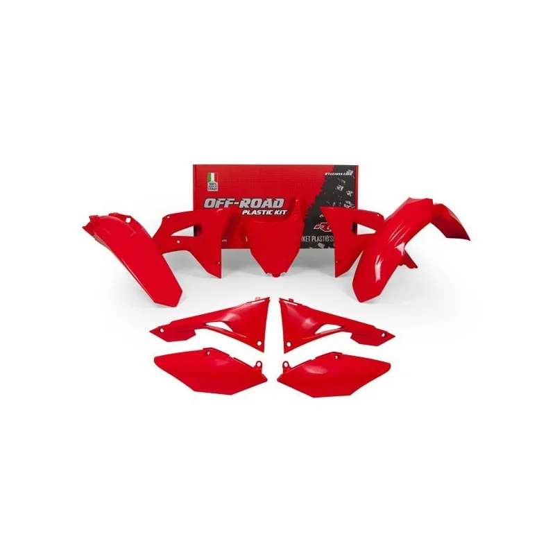 Plastic kit Rtech Honda red | CRF 450 17-20 CRF 250 18-21 R-KITCRF-RS0-599 Rtech Plastic Kits