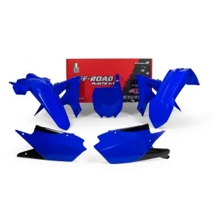 Kit plastiche motocross Racetech Yamaha blu R-KITYZF-BL0-518