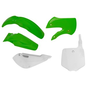 Kit plastiche motocross Racetech Kawasaki oem R-KITKX0-OEM-508