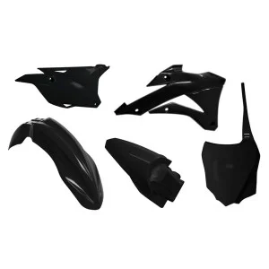 Plastic kit motocross Rtech Kawasaki black R-KITKX0-NR0-518 Rtech Plastic Kits