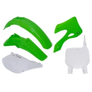 Kit plastiche motocross Racetech Kawasaki oem R-KITKX0-OEM-501