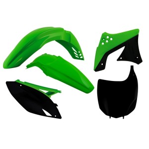 Kit plastiche motocross Racetech Kawasaki oem R-KITKXF-OEM-509
