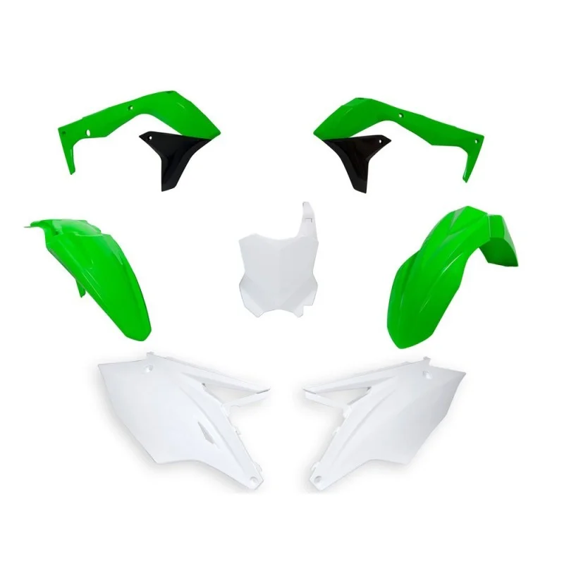 Kit plastiche motocross Racetech Kawasaki oem R-KITKXF-OEM-517