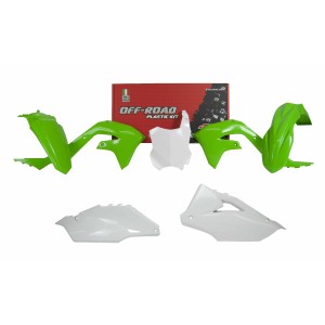 Kit plastiche motocross Racetech Kawasaki oem R-KITKXF-OEM-599