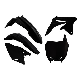 Kit plastiche motocross Racetech Suzuki nero R-KITRMZ-NR0-508
