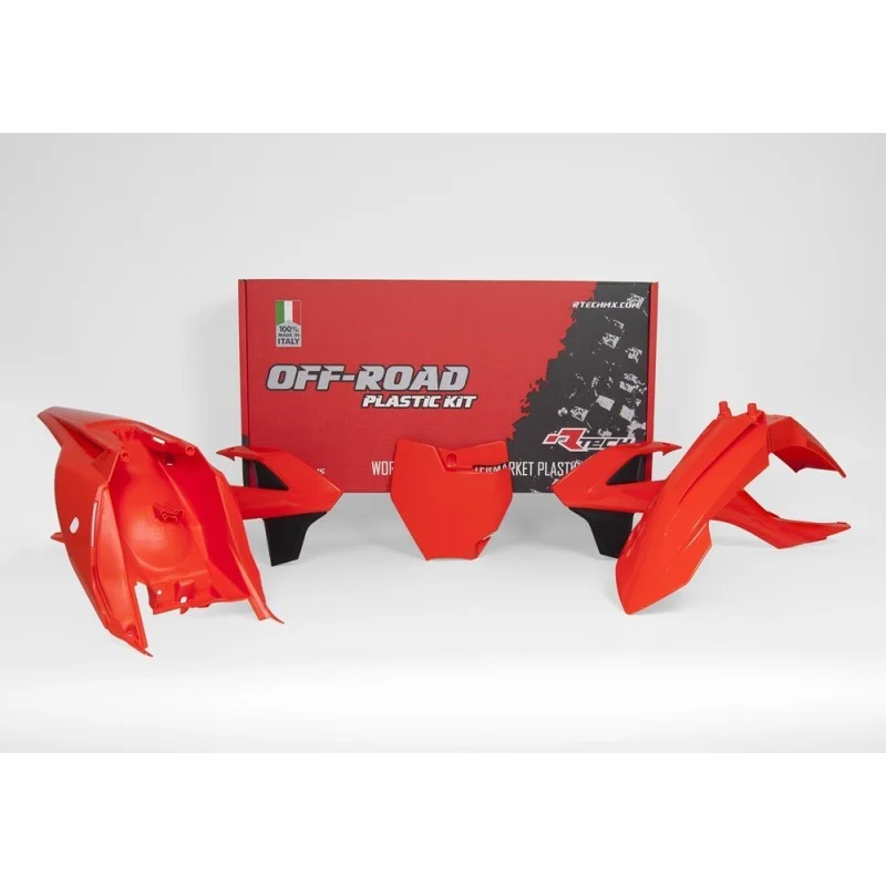 Plastic kit motocross Rtech Ktm Orange R-KITKTM-AR0-500 Rtech Plastic Kits