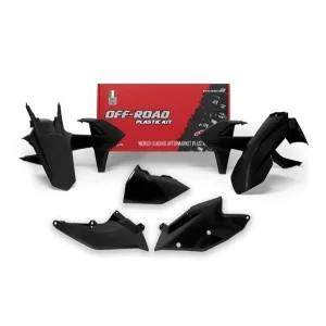 Plastic kit motocross Rtech Ktm black R-KITKTM-NR0-417 Rtech Plastic Kits