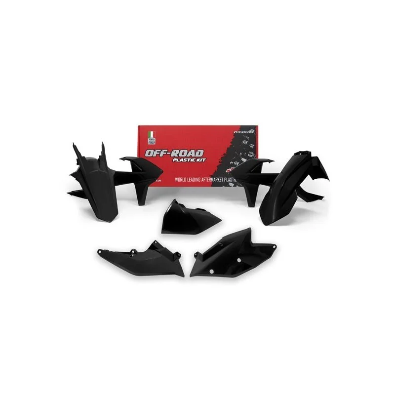Kit plastiche motocross Racetech Ktm nero R-KITKTM-NR0-417
