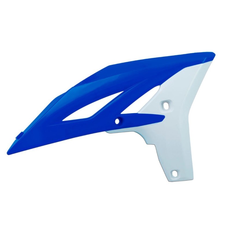 Radiator covers Rtech Yamaha blue white R-CVYZFBLBN25 Rtech Separate plastic parts
