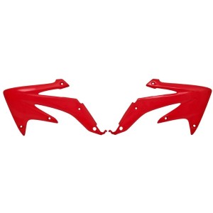 Radiator covers Rtech Honda red R-CVCRFXRS008 Rtech Separate plastic parts