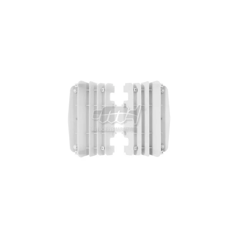 RADIATOR GUARDS WHITE Polisport YZF 5600001 Polisport Radiateurs