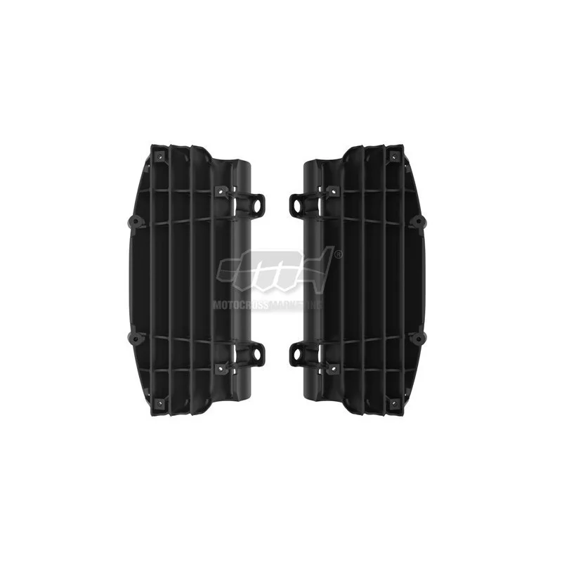 Coppia Griglie Pararadiatori Polisport KTM Husq Neri P8457900002