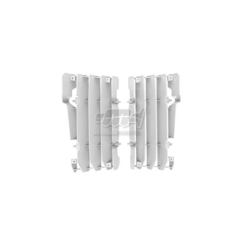 RADIATOR GUARDS WHITE Polisport Beta White P8454400002 Polisport Radiateurs