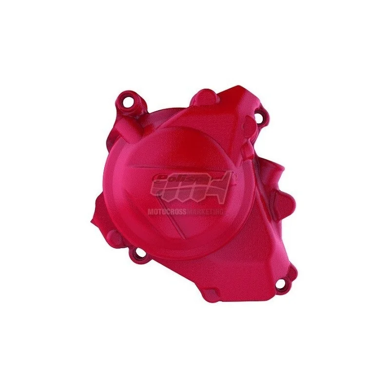 Ignition cover Polisport - CRF 450 017-018 red P8462700002 Polisport Accessoires moteur