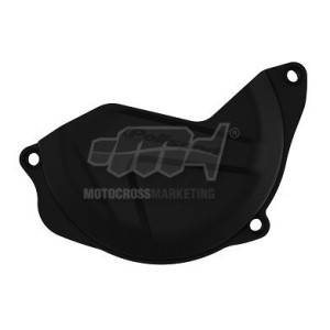 Clutch cover Polisport - CRF 450 10-16 black P8446900001 Polisport Engine's Accessories