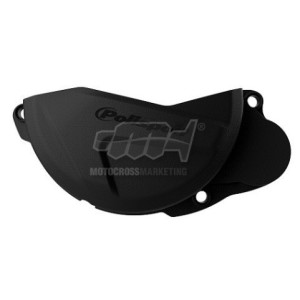 Clutch cover Polisport - CRF 250 10-17 black P8441100001 Polisport Engine's Accessories