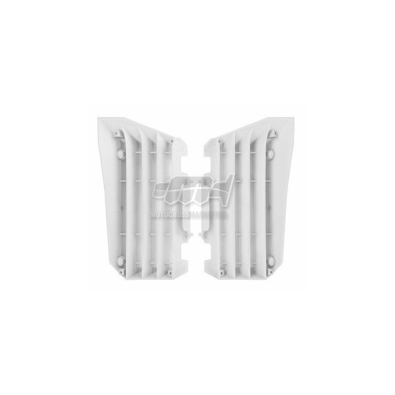 Radiator guards white Polisport YZF P8455400001 Polisport Radiators