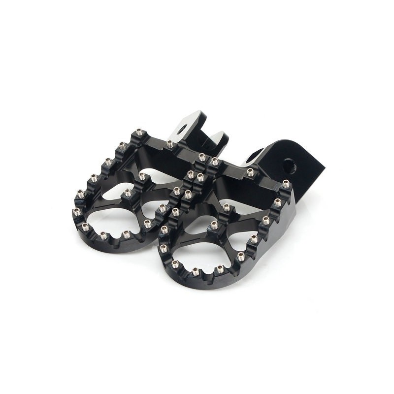 Pedane moto in ergal CNC - Honda Nero FR791N