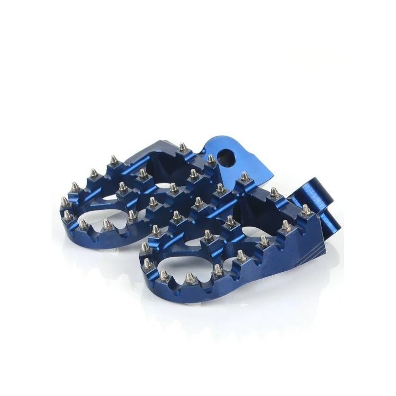 Footpegs ergal CNC - Yamaha blue FR793B  Fußrasten