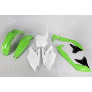 Kit plastiche motocross Ufo (5pz) Kawasaki oem KAKIT226999
