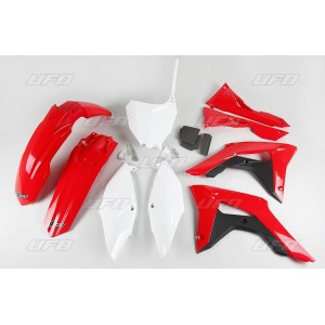 Plastic kit motocross Ufo Honda CRF 450 17- CRF 250 18- oem color HOKIT123999 Ufo Plastik kit