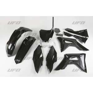 Kit plastiche motocross Ufo Honda CRF 450 17- CRF 250 18- nere HOKIT123001