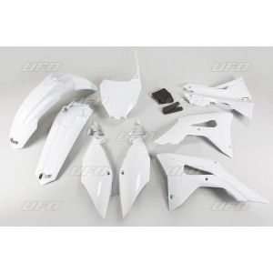 Kit plastiche motocross Ufo Honda CRF 450 17- CRF 250 18- bianche HOKIT123041