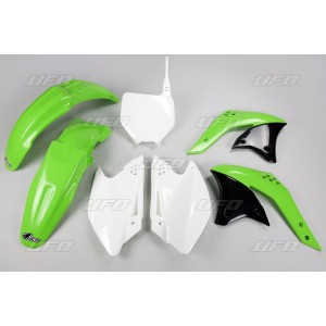 Kit plastiche motocross Ufo (5pz) kawasaki oem KAKIT208999