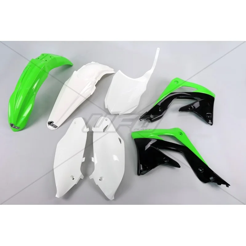 Plastic kit motocross Ufo (5pz) kawasaki oem KAKIT220999 Ufo Plastic Kits