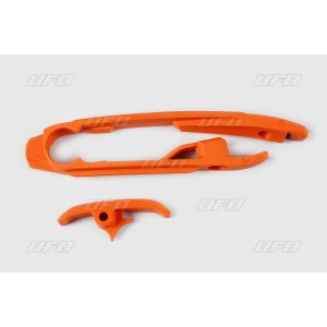 Slider chain guide KTM - Husqvarna KT04065127 Ufo Chain Guard and swingarm protection