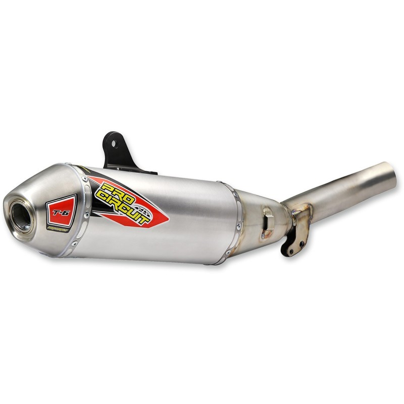 Silenziatore slip-on Pro Circuit T6 alluminio-Kawasaki KXF 250 1821-1783 Pro Circuit  Auspuff