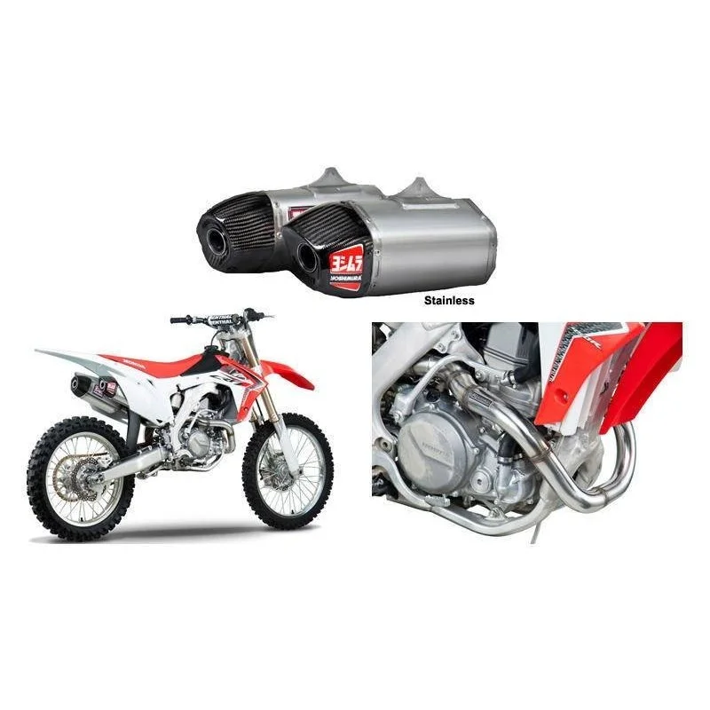 Scarico completo Yoshimura RS-9 acciaio-alluminio-Honda 225820H320